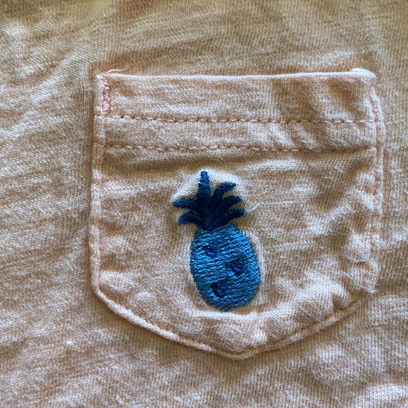 Carter's Peach pineapple Short Sleeve Tee for Kids - Picture 2 of 4